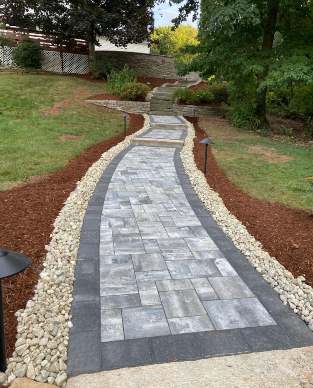 Walkways by R&H Landscape & Stonework